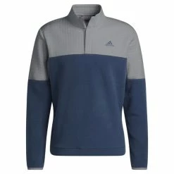 ADIDAS Gents Colour Block ¼ Zip Sweatshirt