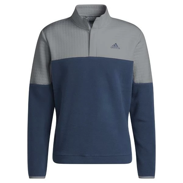 ADIDAS Gents Colour Block ¼ Zip Sweatshirt 3 ADIDAS Gents Colour Block ¼ Zip Sweatshirt
