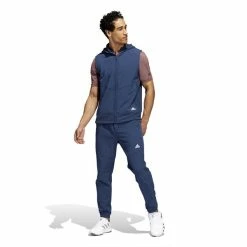 ADIDAS Gents Hoodie Vest Crew Navy -Golf Clothing Shop P HF6565ADIDASHOODIECREWNAVYGENTS 4 L