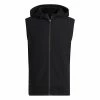 ADIDAS Gents Hoodie Vest Black