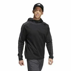 ADIDAS Gents 3-Stripes Cold.Rdy Hoodie Black -Golf Clothing Shop P HI3847ADIDASHOODIEBLACKGENTS 3 L