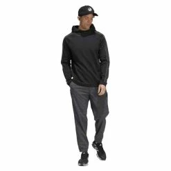 ADIDAS Gents 3-Stripes Cold.Rdy Hoodie Black -Golf Clothing Shop P HI3847ADIDASHOODIEBLACKGENTS 4 L