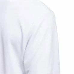 ADIDAS Gents Primegreen ¼ Zip Sweatshirt White -Golf Clothing Shop P HM8263ADIDASSWEATSHIRTWHITEGENTS 5 L