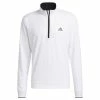 ADIDAS Gents Primegreen ¼ Zip Sweatshirt White 1 ADIDAS Gents Primegreen ¼ Zip Sweatshirt White -Golf Clothing Shop P HM8263ADIDASSWEATSHIRTWHITEGENTS L
