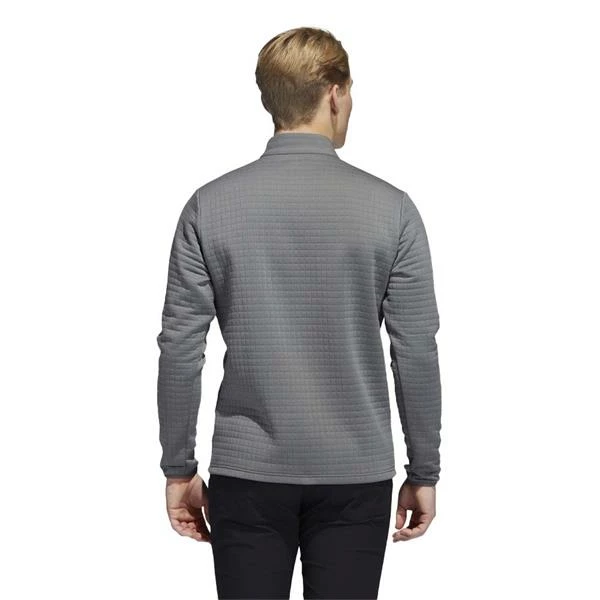 ADIDAS Gents DWR ¼ Zip Sweatshirt Grey Four 5 ADIDAS Gents DWR ¼ Zip Sweatshirt Grey Four - Image 3
