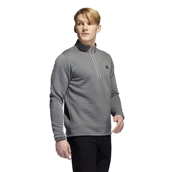 ADIDAS Gents DWR ¼ Zip Sweatshirt Grey Four 6 ADIDAS Gents DWR ¼ Zip Sweatshirt Grey Four - Image 4
