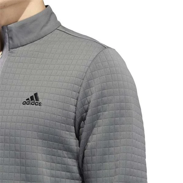 ADIDAS Gents DWR ¼ Zip Sweatshirt Grey Four 7 ADIDAS Gents DWR ¼ Zip Sweatshirt Grey Four - Image 5