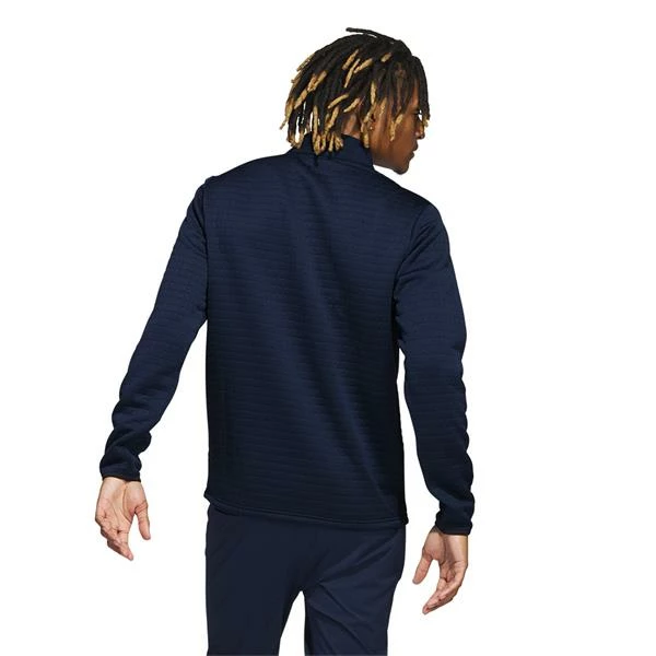 ADIDAS Gents DWR ¼ Zip Sweatshirt Collegiate Navy 4 ADIDAS Gents DWR ¼ Zip Sweatshirt Collegiate Navy - Image 2
