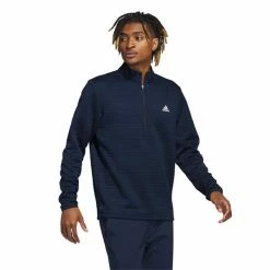 ADIDAS Gents DWR ¼ Zip Sweatshirt Collegiate Navy 10 ADIDAS Gents DWR ¼ Zip Sweatshirt Collegiate Navy -Golf Clothing Shop P HY3906ADIDASSWEATSHIRTCOLLEGIATENAVYGENTS 2 L