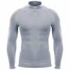 Zero Fit Heatrub Ultimate Mock Grey -Golf Clothing Shop P IZHUMB110ZEROFITMOCKGREY L