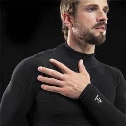 Zero Fit Heatrub Move Black -Golf Clothing Shop P IZPUMA110ZEROFITMOCKBLACK 5 L