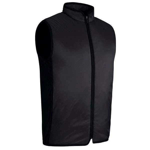 Glenmuir Gents Shiel Z-Frnt Rib Padded Gilet Black 3 Glenmuir Gents Shiel Z-Frnt Rib Padded Gilet Black