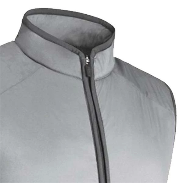 Glenmuir Gents Shiel Z-Frnt Rib Padded Gilet Grey - Charcoal 4 Glenmuir Gents Shiel Z-Frnt Rib Padded Gilet Grey - Charcoal - Image 2