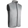 Glenmuir Gents Shiel Z-Frnt Rib Padded Gilet Grey - Charcoal -Golf Clothing Shop P MG7574GLENMUIRGILETGREYCHARCOALGENTS L