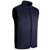 Glenmuir Gents Shiel Z-Frnt Rib Padded Gilet Navy -Golf Clothing Shop P MG7574GLENMUIRGILETNAVYGENTS L