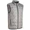 Glenmuir Gents Bute Zip Front Gilet Mid Grey Marl -Golf Clothing Shop P MG7585GLENMUIRGILETMIDGREYMARLGENTS L