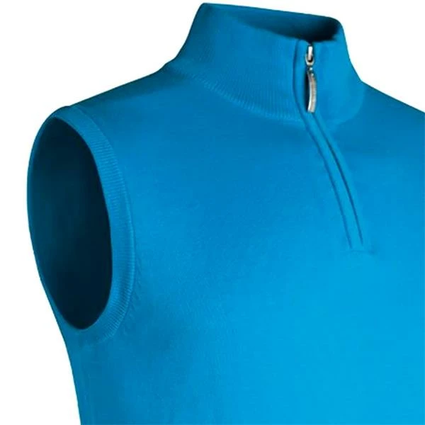 Glenmuir Gents Stanley Slipover Cobalt 4 Glenmuir Gents Stanley Slipover Cobalt - Image 2