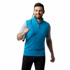 Glenmuir Gents Stanley Slipover Cobalt 7 Glenmuir Gents Stanley Slipover Cobalt -Golf Clothing Shop P MKC7428GLENMUIRSLIPOVERCOBALTGENTS 2 L