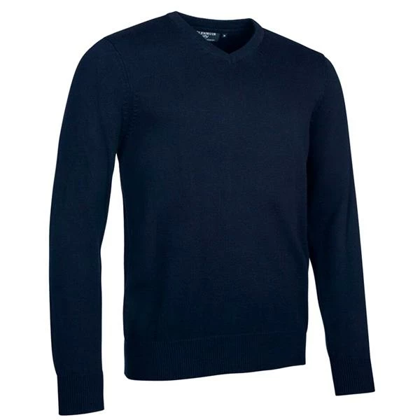 Glenmuir Gents Glencoe V-Neck Sweater Navy 3 Glenmuir Gents Glencoe V-Neck Sweater Navy