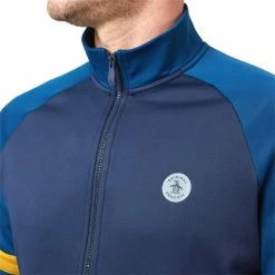 Original Penguin Gents Long Sleeve Original Performance Tracksuit Jacket Black Iris (417) -Golf Clothing Shop P OGJFC018ORIGINALPENGUINJACKETBLACKIRIS417GENTS 5 L