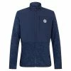 Original Penguin Gents 90's Colour Block Full Zip Black Iris Heather (413) 2 Original Penguin Gents 90's Colour Block Full Zip Black Iris Heather (413) -Golf Clothing Shop P OGKFC034ORIGINALPENGUINTOPBLACKIRIS413GENTS L