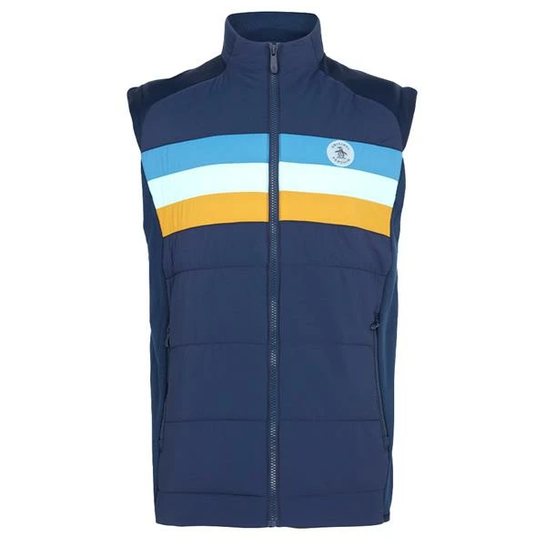 Original Penguin Gents Full Zip Insulated 70'sVest Black Iris (417) 3 Original Penguin Gents Full Zip Insulated 70'sVest Black Iris (417)