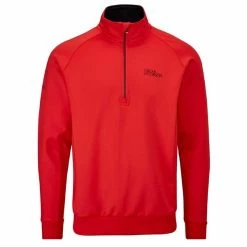 Oscar Jacobson Gents Trent Tour Pullover Red