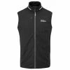 Oscar Jacobson Gents Rolfe Tour Gilet Black - White -Golf Clothing Shop P OJTOP0061OSCARJACOBSONGILETBLACKWHITEGENTS L