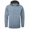 Oscar Jacobson Gents Dayne Hoodie China Blue Marl 1 Oscar Jacobson Gents Dayne Hoodie China Blue Marl -Golf Clothing Shop P OJTOP0116OSCARJACOBSONHOODIECHINABLUEMARLGENTS L