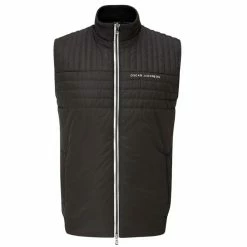 Oscar Jacobson Gents Hodgson Padded Gilet Black
