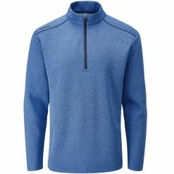 Ping Gents Ramsey ½ Zip Top Blue Marl
