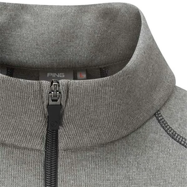 Ping Gents Ramsey ½ Zip Fleece Vest Ash Marl 4 Ping Gents Ramsey ½ Zip Fleece Vest Ash Marl - Image 2