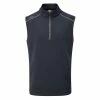 Ping Gents Ramsey ½ Zip Fleece Vest Navy 1 Ping Gents Ramsey ½ Zip Fleece Vest Navy -Golf Clothing Shop P P03357PINGVESTNAVYN125GENTS L