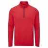 Ping Gents Edwin Midlayer Top Poppy -Golf Clothing Shop P P03527PINGTOPPOPPYGENTS L