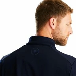 Ping Gents Elevation Mid Layer Navy -Golf Clothing Shop P P03579PINGMIDLAYERNAVYGENTS 3 L