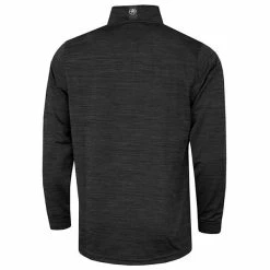 ProQuip Gents Pro Tech Long Sleeve Wind Shirt Black -Golf Clothing Shop P PQGML01PROQUIPTOPBLACKGENTS 1 L