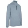 ProQuip Gents Protech Melange Top Blue Fog -Golf Clothing Shop P PQGML02PROQUIPTOPBLUEFOGGENTS L