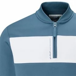 Stuburt Gents Element Performance Sweater Peacock -Golf Clothing Shop P SBSWT1205STUBURTSWEATERPEACOCKGENTS 2 L