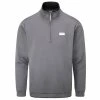 Stuburt Gents Active-Tech Fleece Slate Grey -Golf Clothing Shop P SBTOP1251STUBURTFLEECESLATEGREYGENTS L