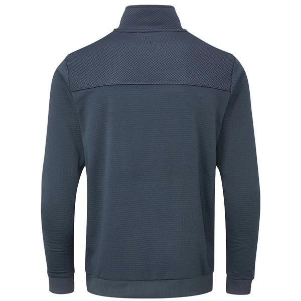 Stuburt Gents Active-Tech Zip Neck Top French Navy 4 Stuburt Gents Active-Tech Zip Neck Top French Navy - Image 2