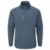 Stuburt Gents Radar Fleece Peacock Marl -Golf Clothing Shop P SBTOP1999STUBURTFLEECEPEACOCKMARLGENTS L