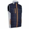 Sunderland Gents Anton Zip Front Padded Stretch Panel Performance Gilet Navy - Silver - Lava -Golf Clothing Shop P SUNMC82SUNDERLANDGILETNAVYSILVERLAVAGENTS L